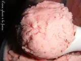 Recette Crème glacée à la fraise