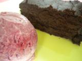 Recette Le fondant du diable et sa boule de glace cerise