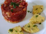 Recette Ragoût d'haricots cornille et polenta grillée