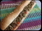 Recette Baguette kebab