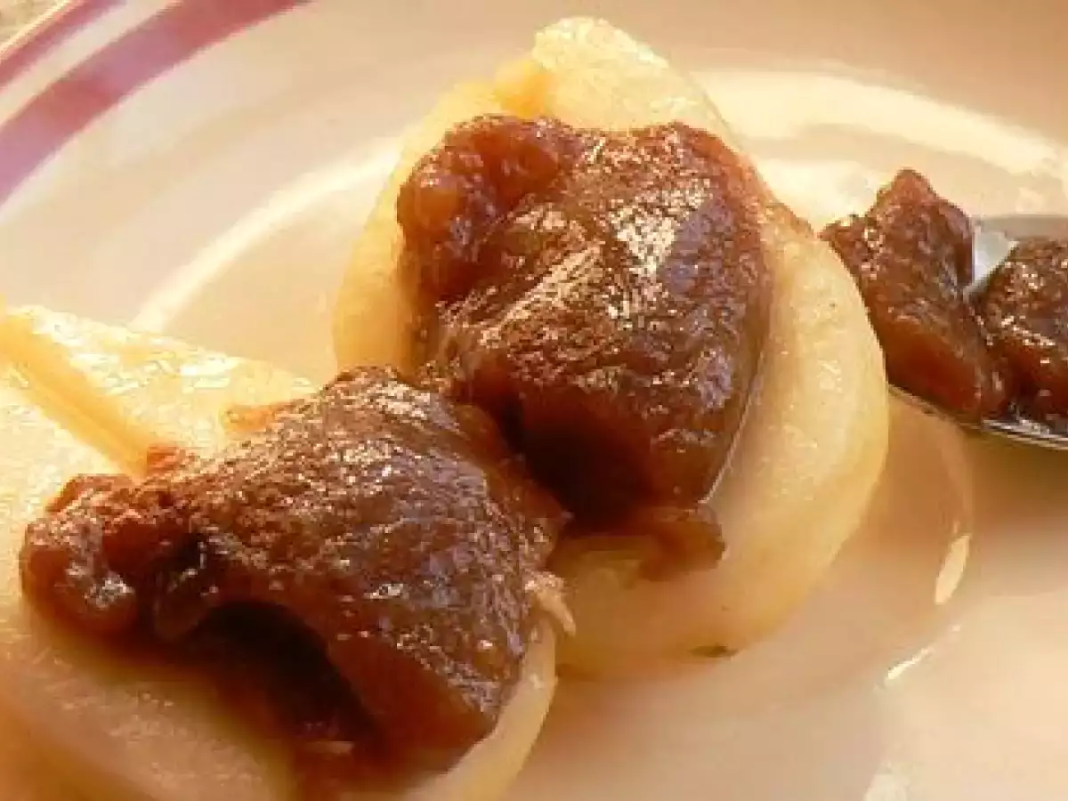 Recette Confiture agar-agar poire-chocolat-badiane