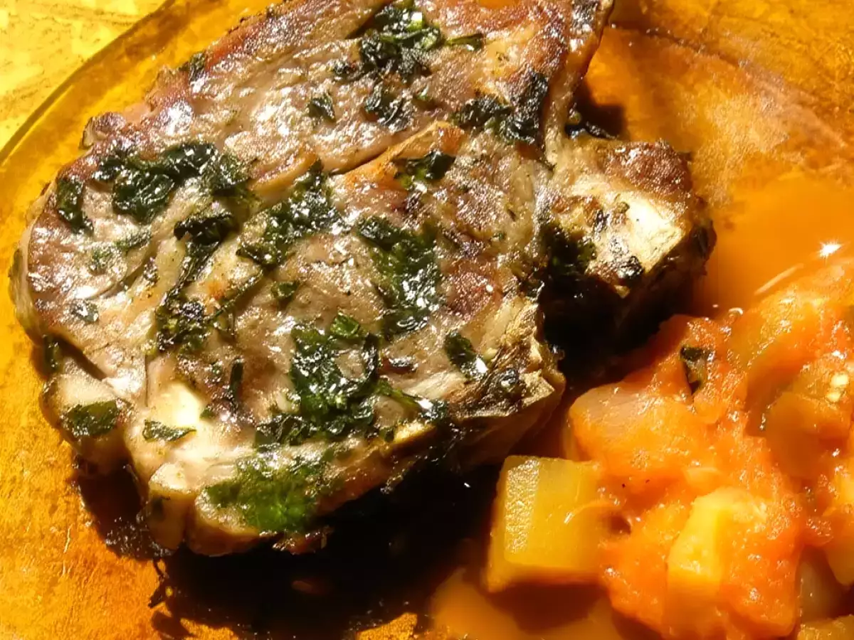 Recette Côtes d'agneau au barbecue à la persillade
