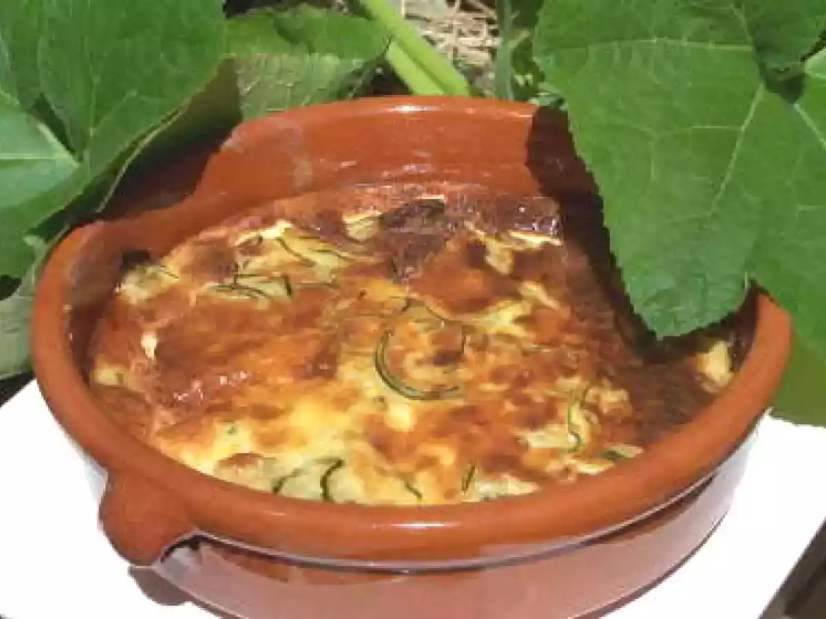 Recette Gratin de courgettes au parmesan