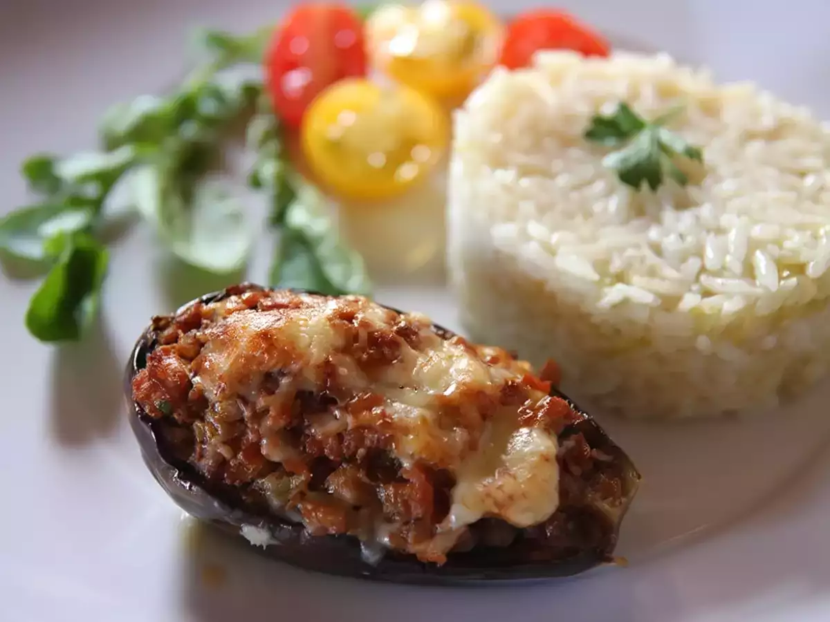 Recette Aubergines farcies au thon