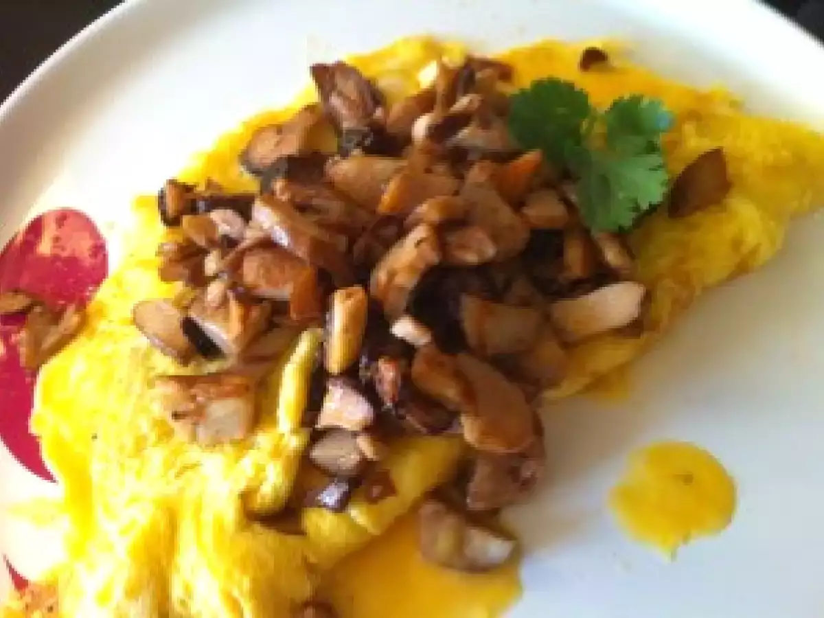 Recette Omelette aux cèpes