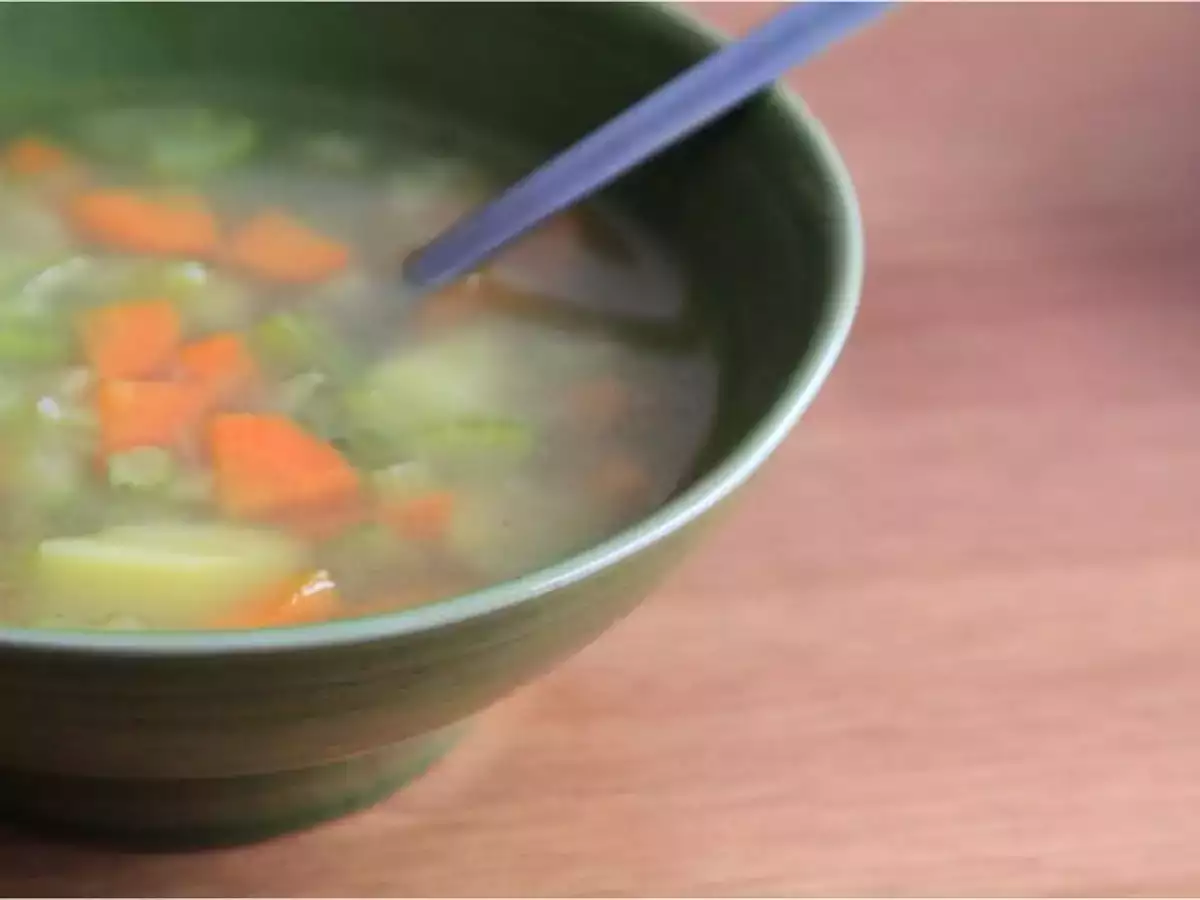 Recette Soupe de céleri, pommes de terre et carottes