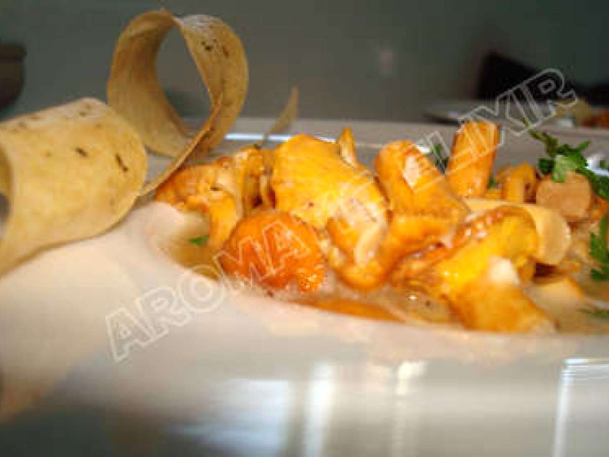 Entrée Chanterelles 8 recettes sur Ptitchef