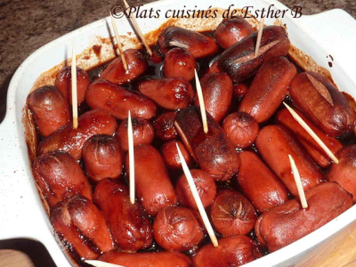 Saucisses cocktail à l'érable, Recette Ptitchef