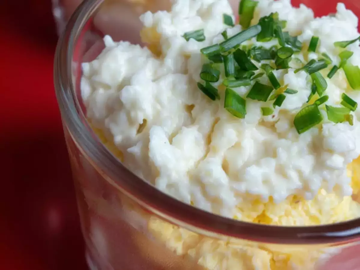Recette Verrine aux oeufs toute simple