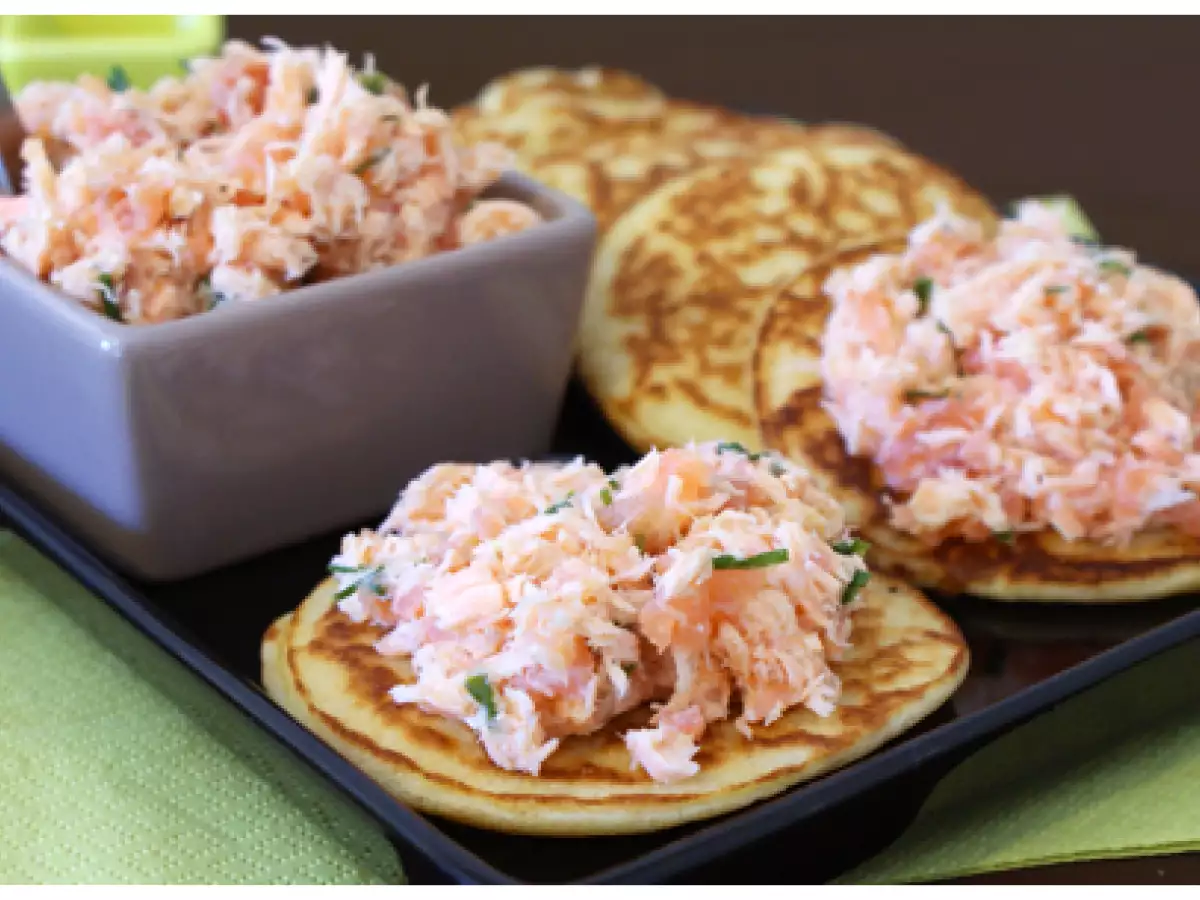 Recette Rillettes de saumon à la ciboulette