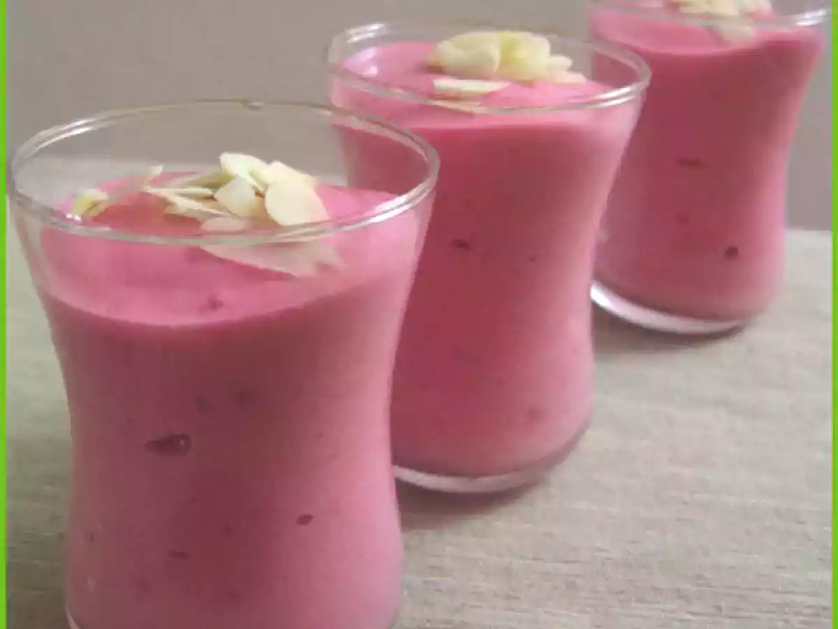 Recette Mousse de framboises