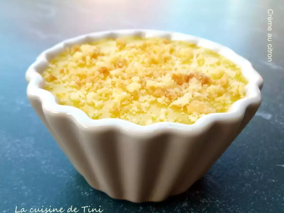 Recette Crème au citron