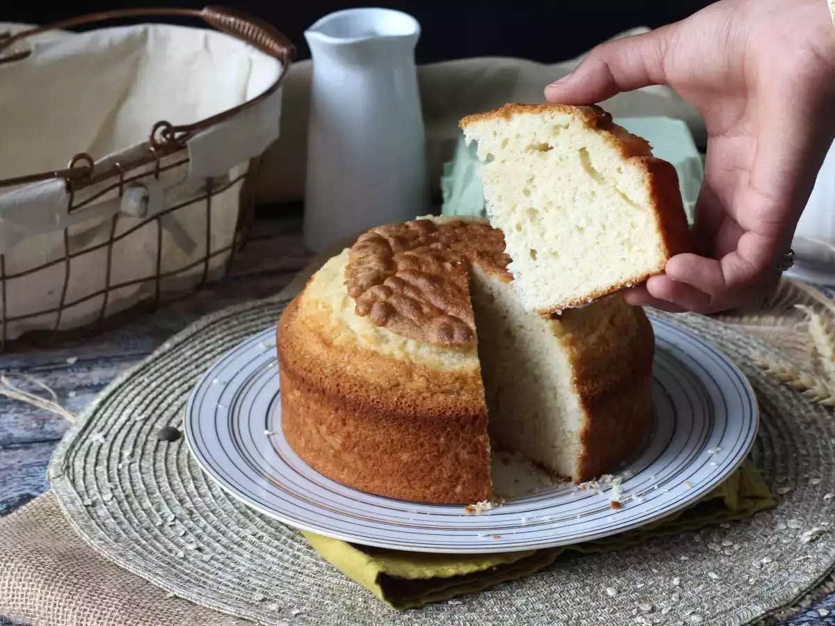 Recette Gateau nature sans yaourt