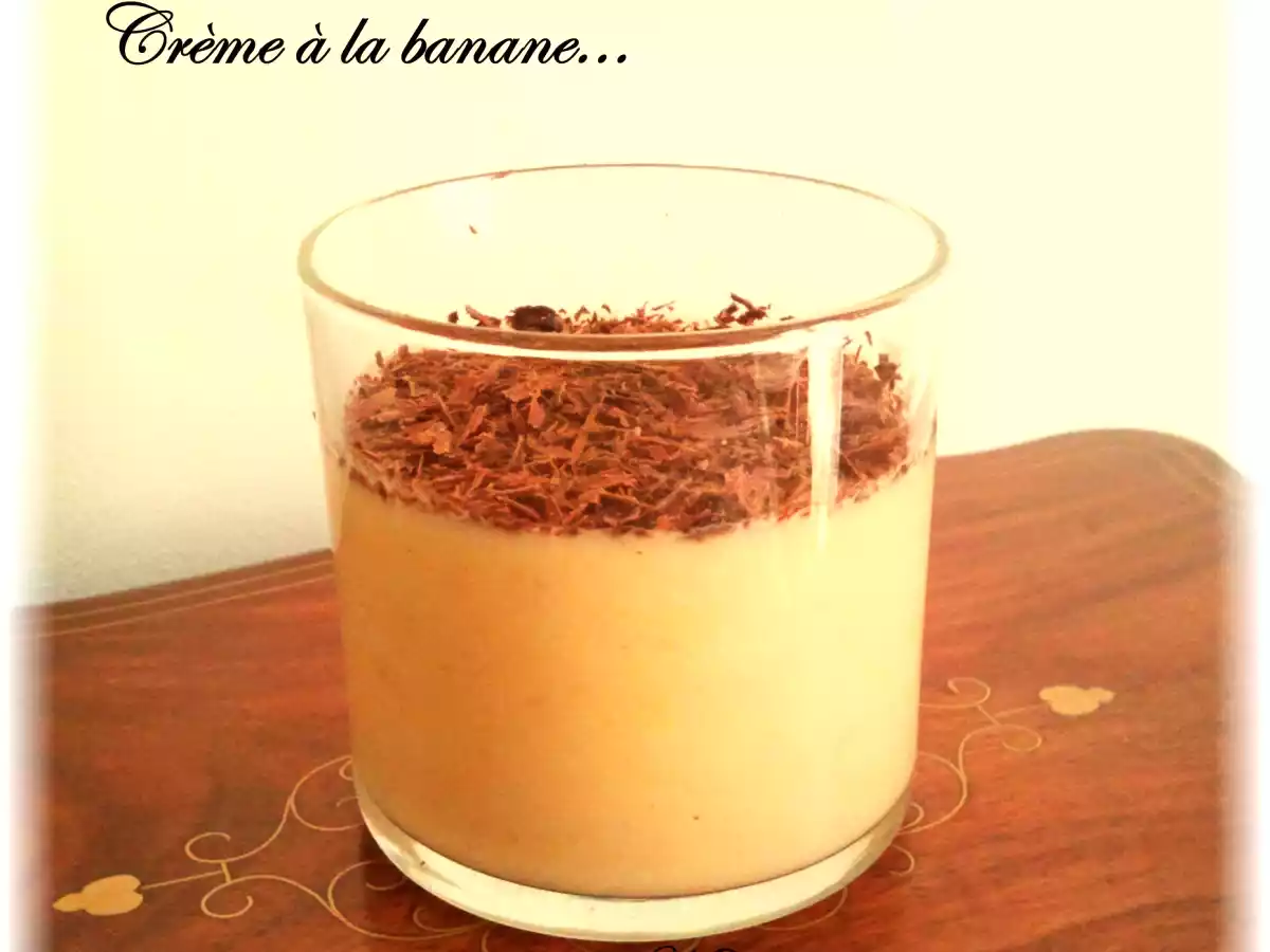 Recette Crèmes à la banane