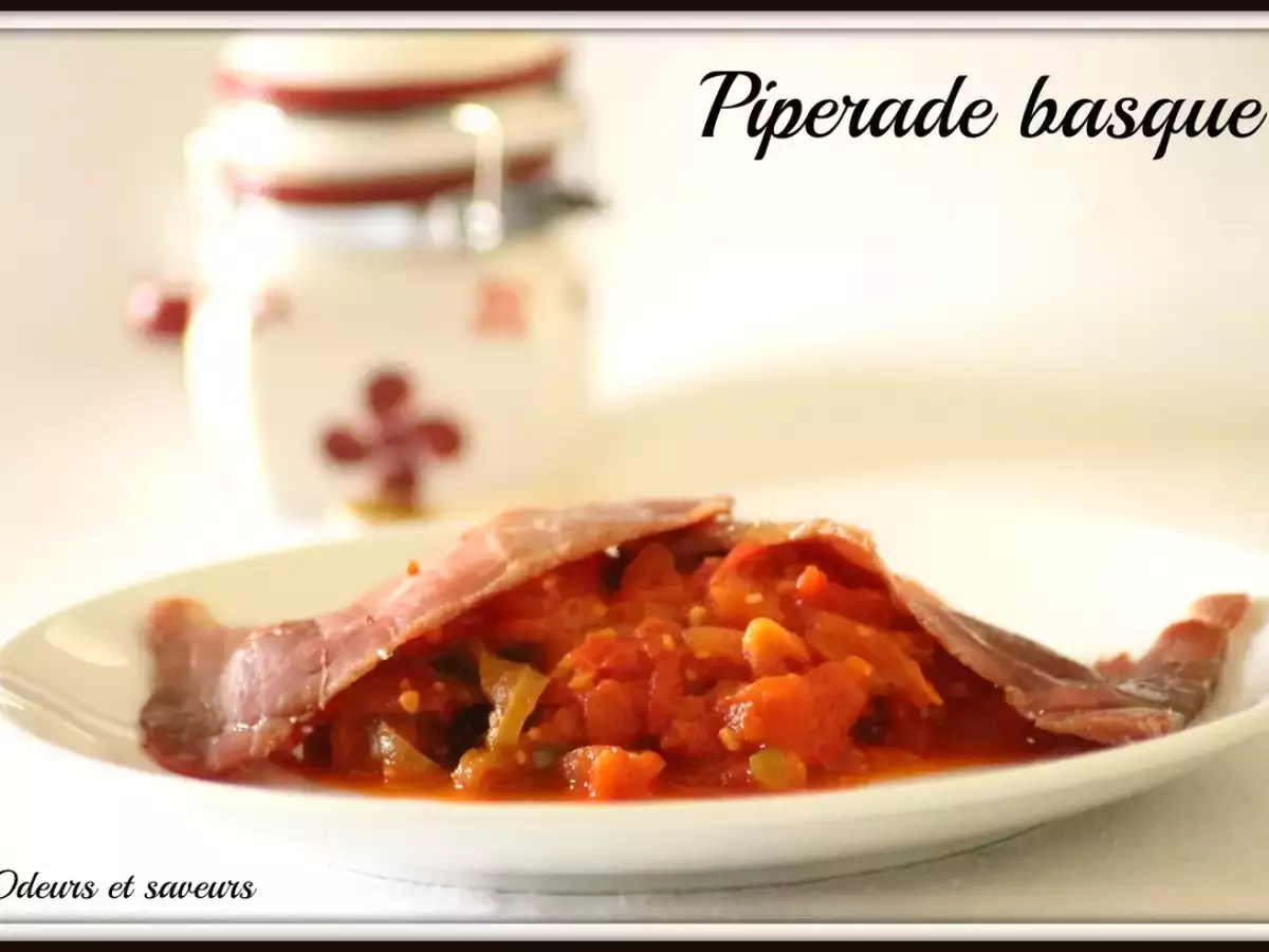 Recette Piperade basque