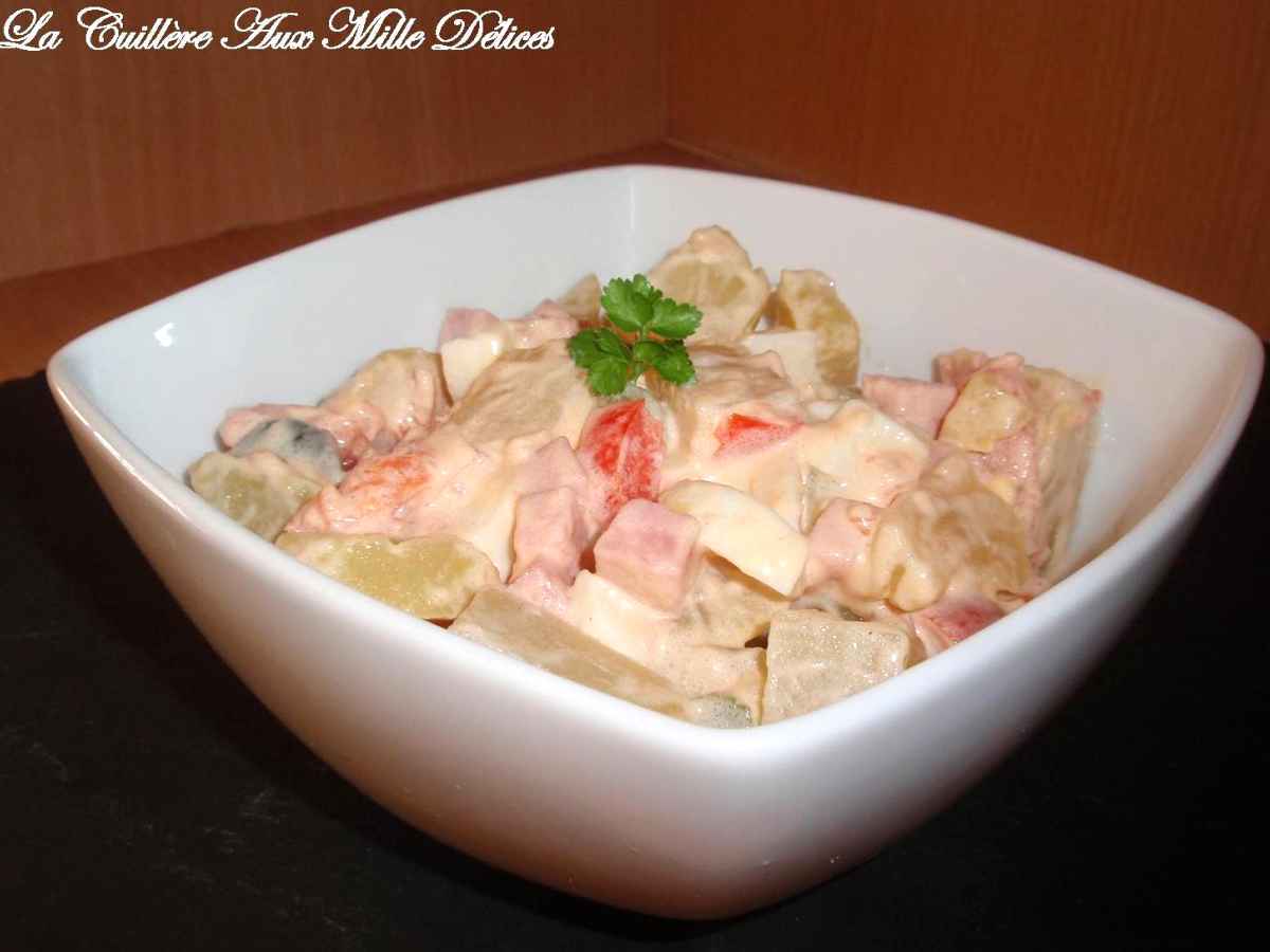 Salade avec cornichon, jambon 12 recettes sur Ptitchef