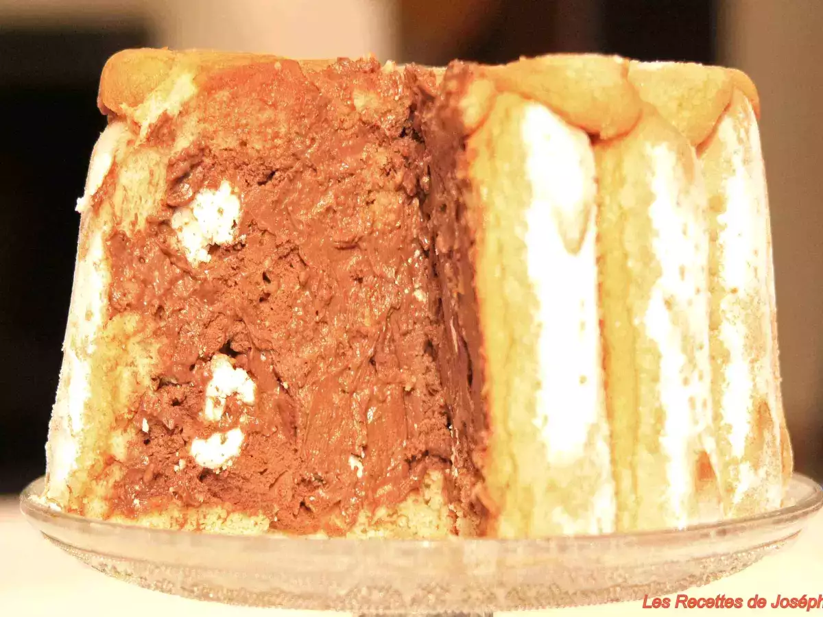 Recette Charlotte au chocolat meringuée