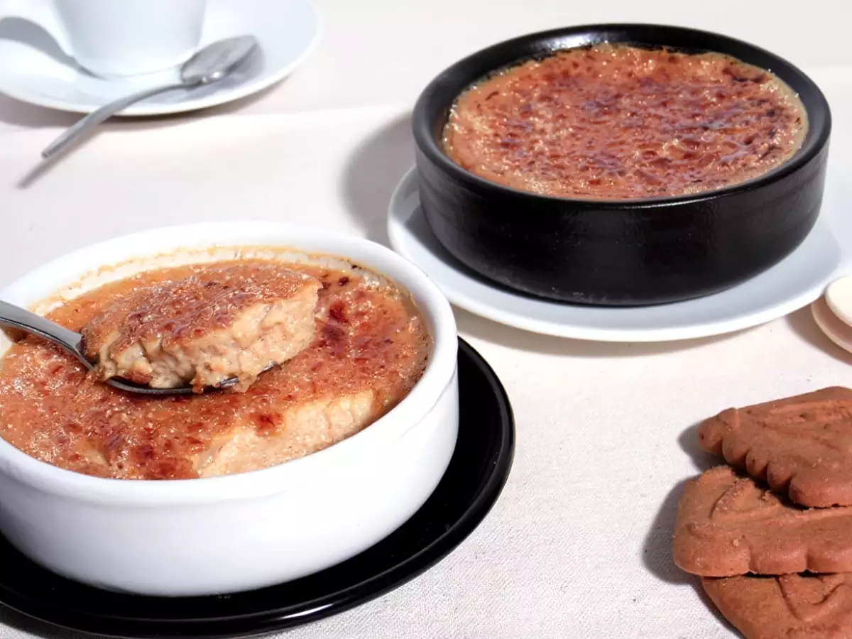 Recette Crème brûlée aux spéculoos