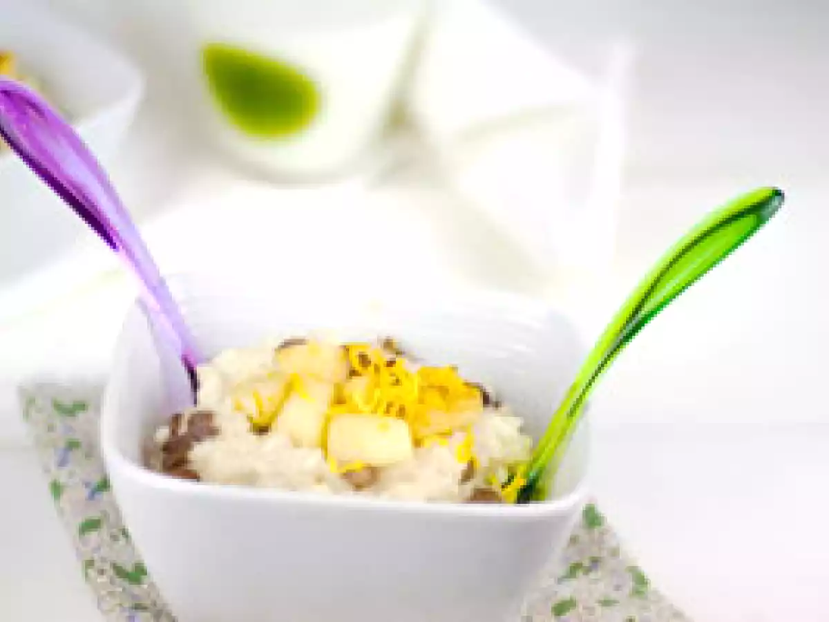 Recette Riz au lait et aux pommes