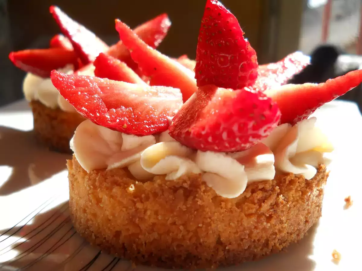 Recette Tartelettes aux fraises et mascarpone