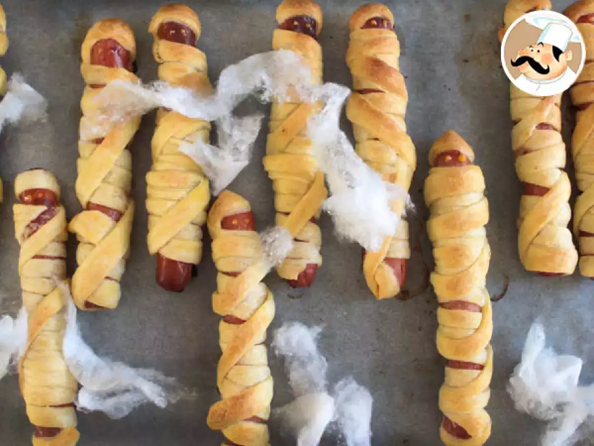 Recette Saucisses momies - halloween