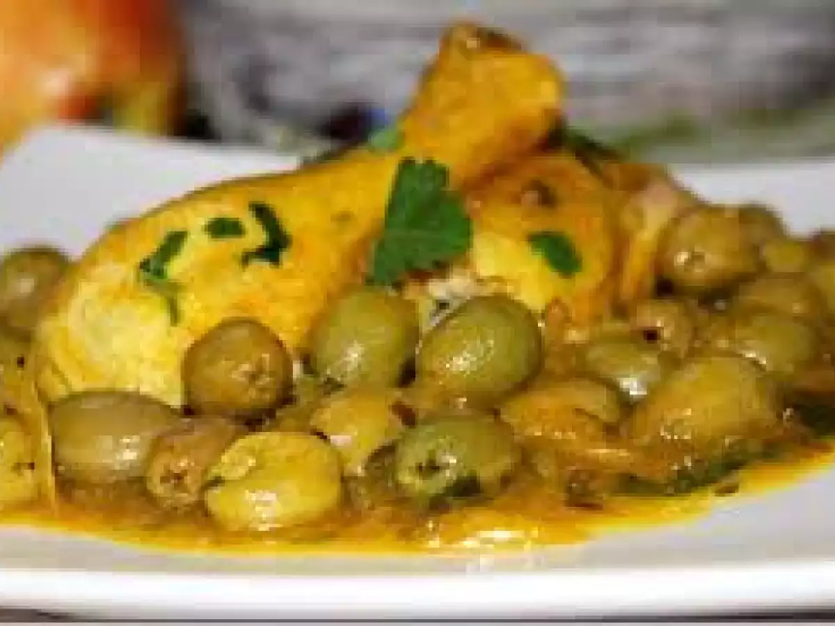 Recette Poulet yassa aux olives