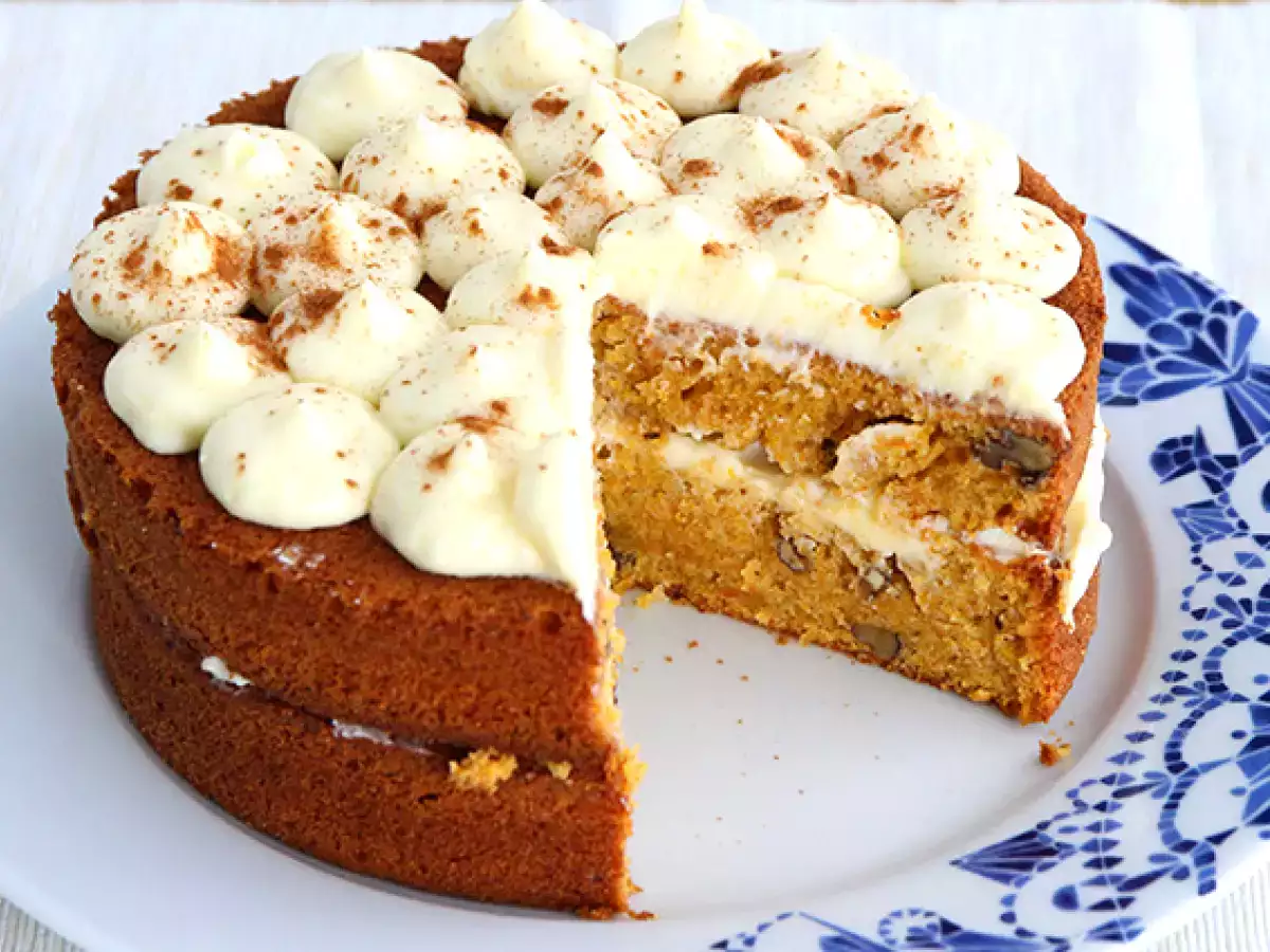 Recette Carrot cake, gateau aux carottes