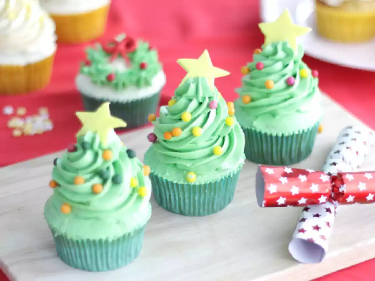Recette Cupcakes décorés pour noël