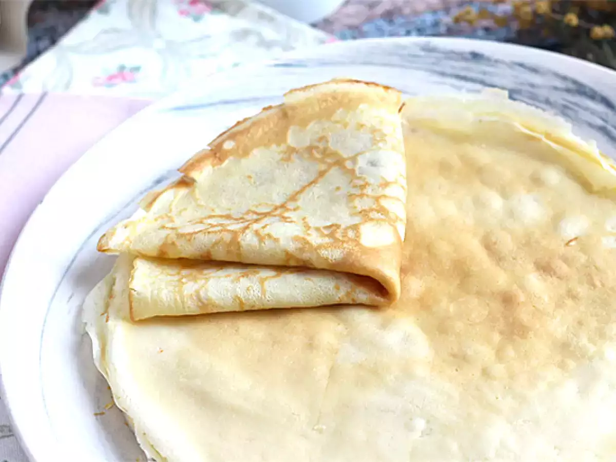 Recette Pâte à crêpes facile et rapide