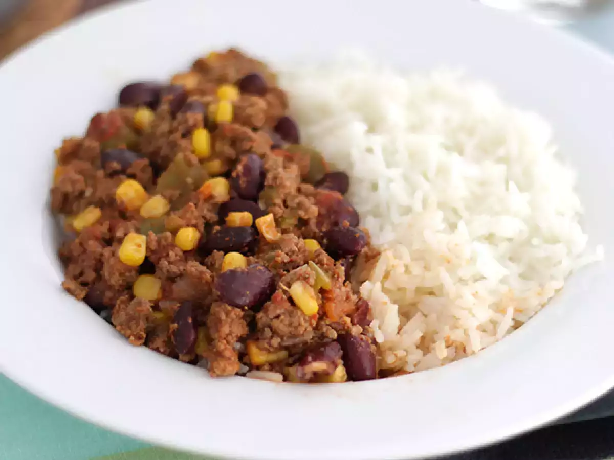 Recette Chili con carne mexicain