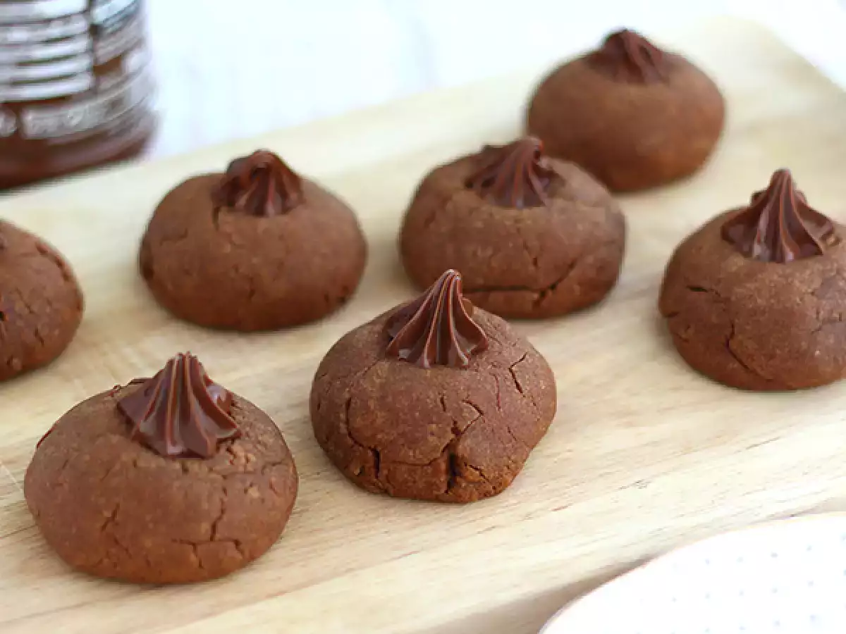 Recette Petits biscuits au nutella