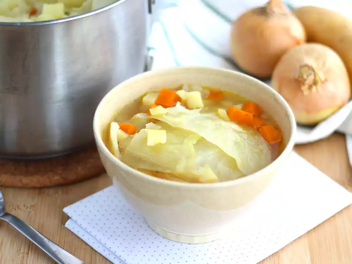 Recette Soupe au chou simple