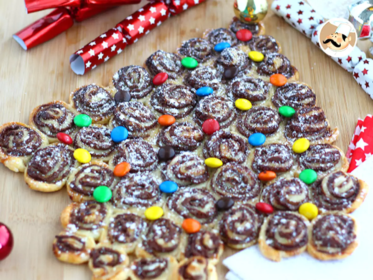 Recette Sapin au nutella à partager