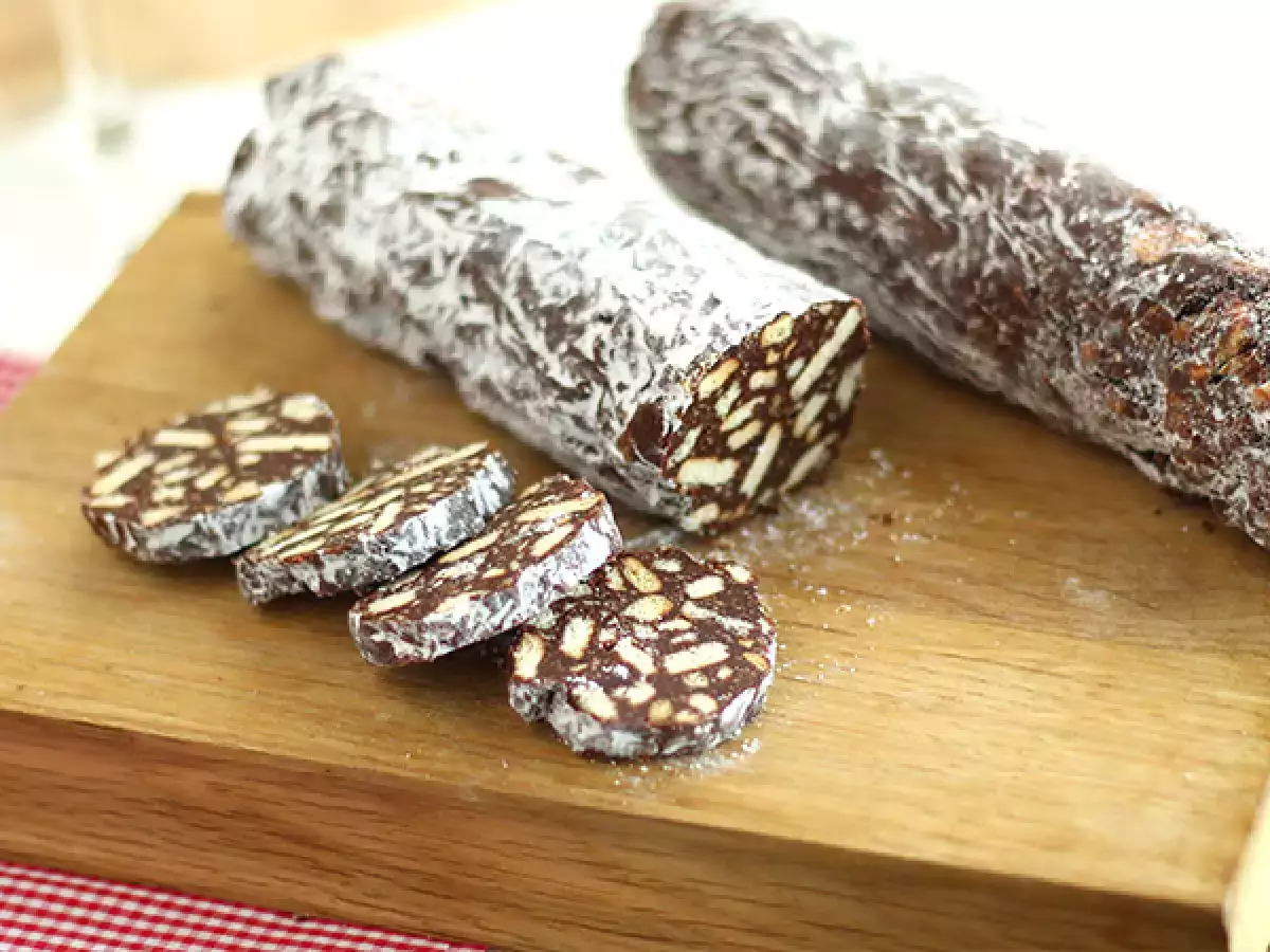 Recette Saucisson au chocolat