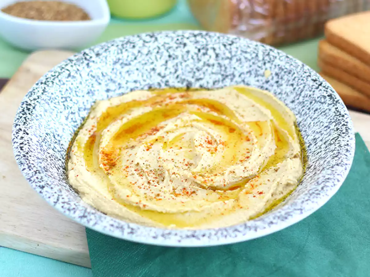 Recette Houmous libanais onctueux