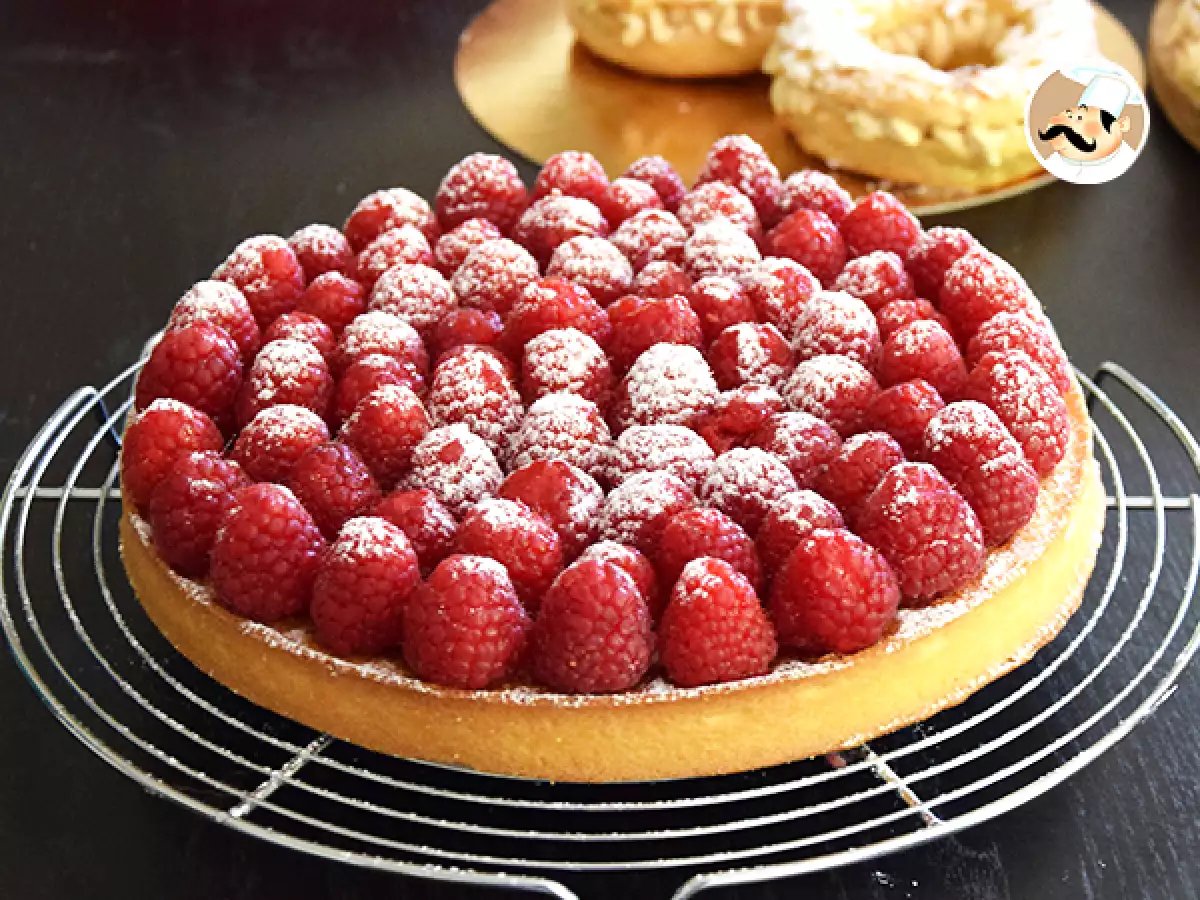 Recette Tarte aux framboises (simple et rapide)