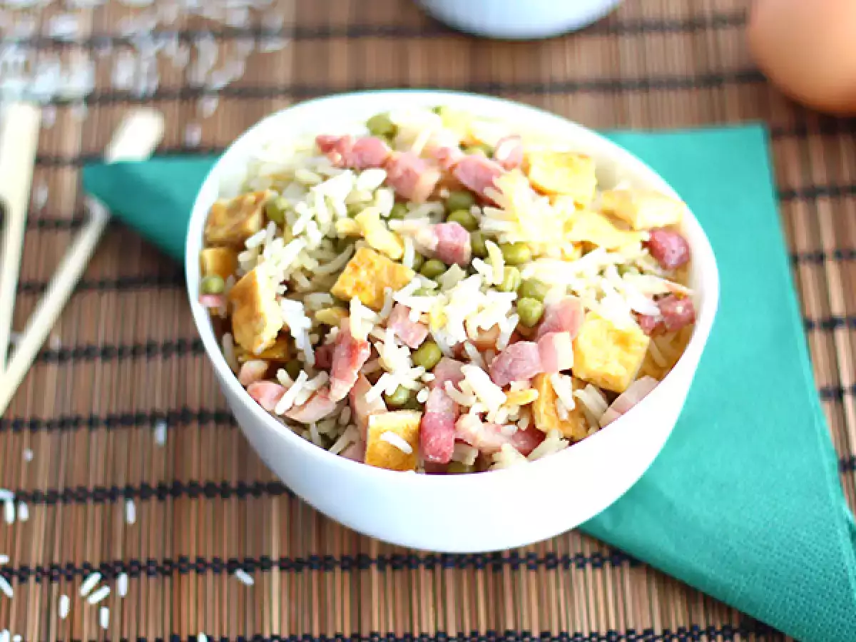 Recette Riz cantonais express, la recette facile