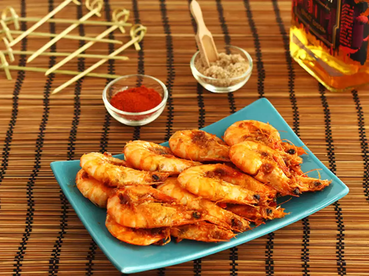 Recette Crevettes flambées au whisky, la recette en détails