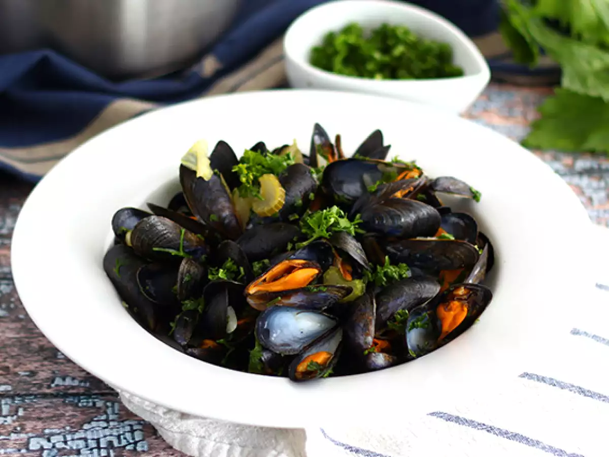 Recette Moules marinières, une recette simple et délicieuse