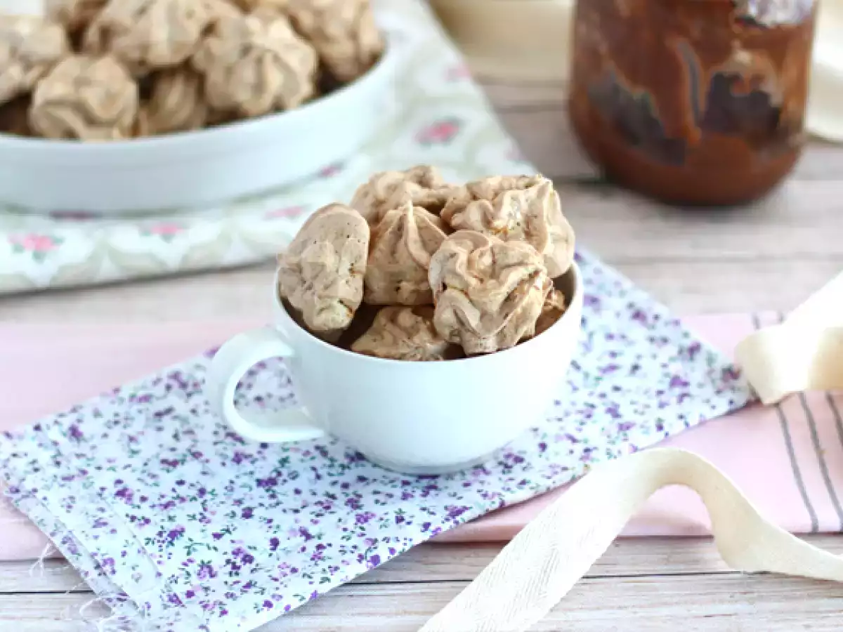 Recette Meringues au nutella