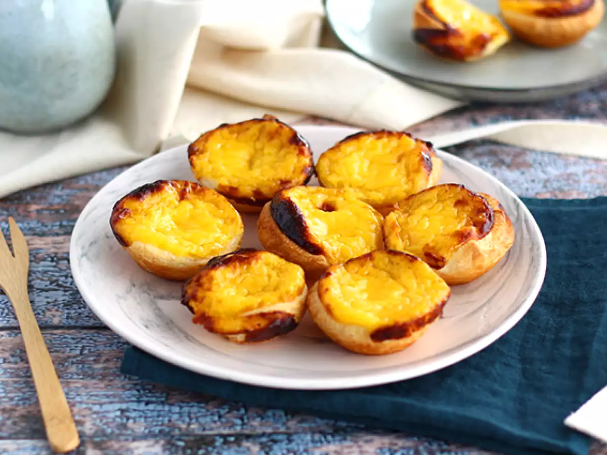 Recette Pasteis de nata (petits flans portugais)