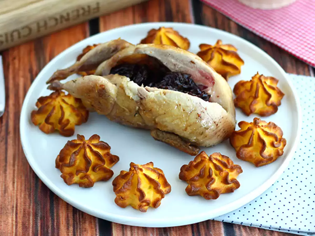 Recette Cailles aux pruneaux