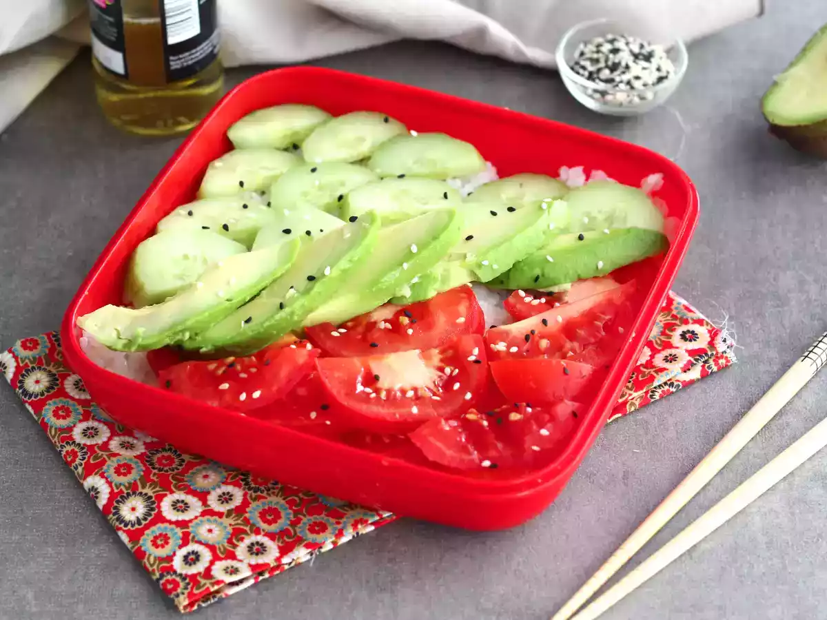 Recette Recette de riz vinaigré - comment faire un bento?