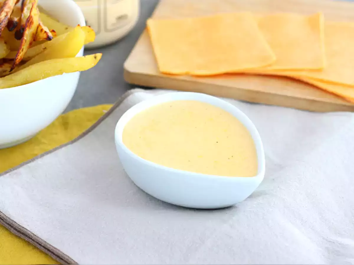 Recette Sauce fromagère pour tacos