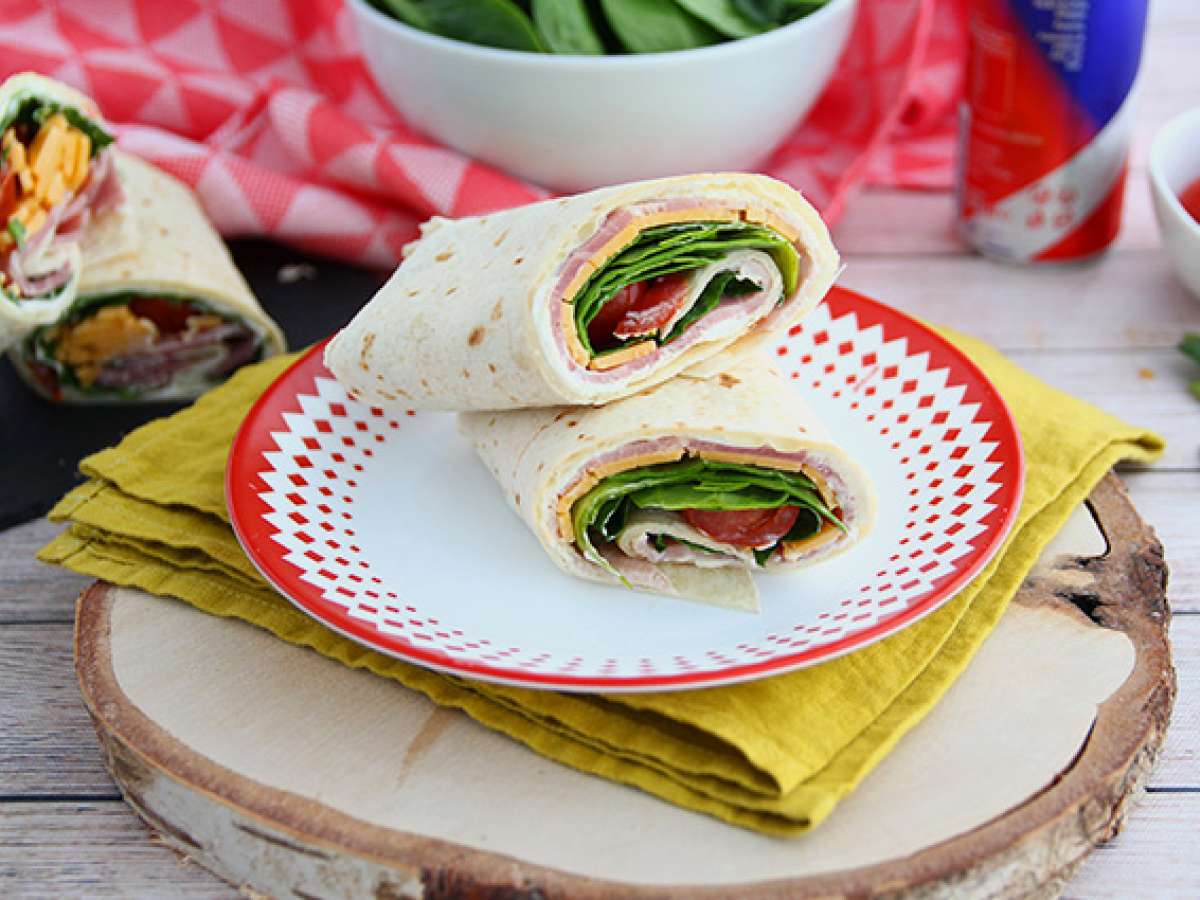 Wrap au jambon 25 recettes sur Ptitchef