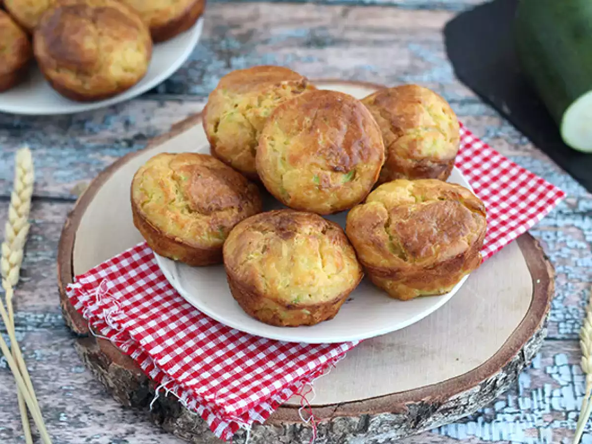 Recette Muffins courgette chèvre