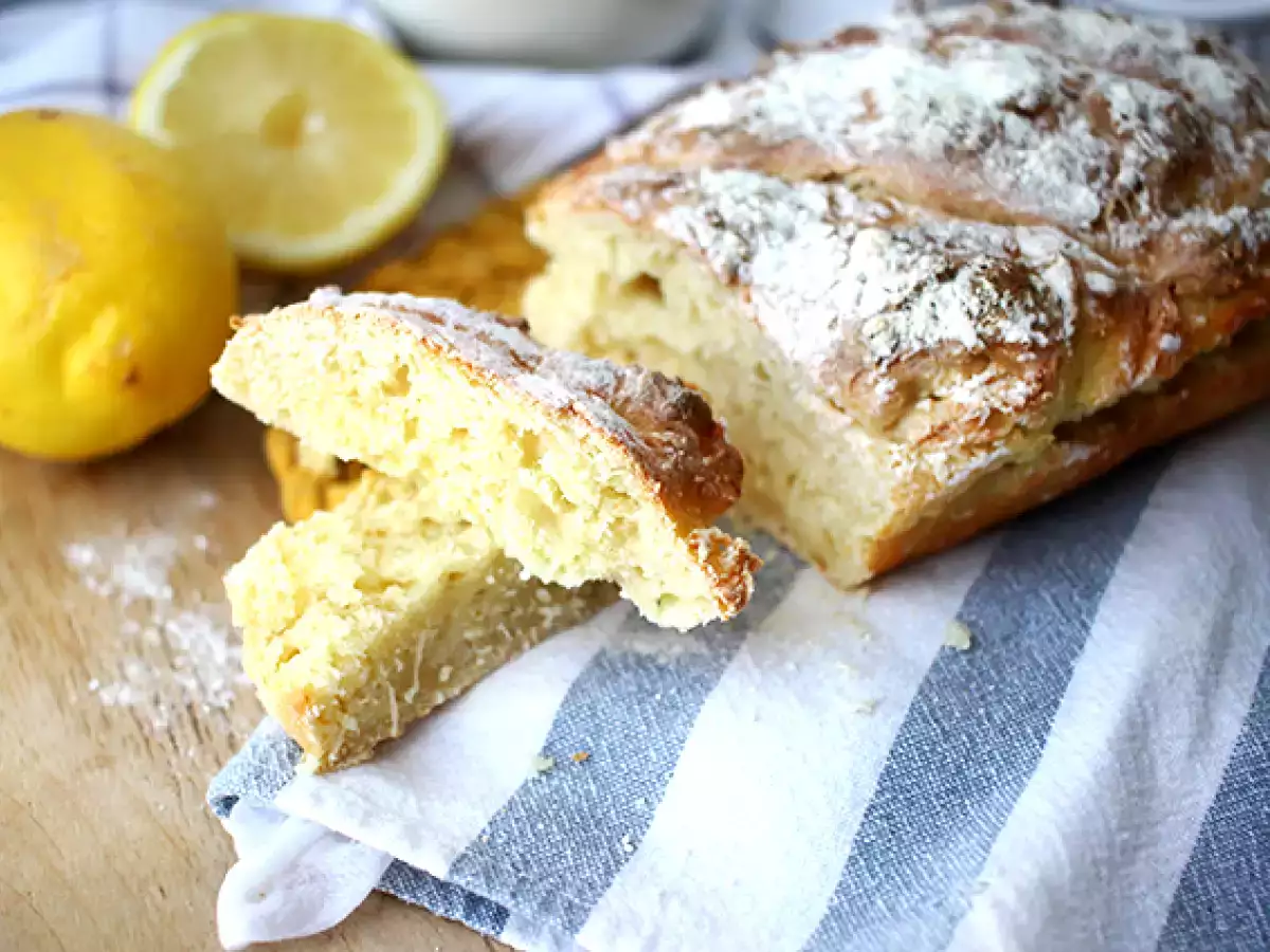 Recette Pain express sans levure, sans repos, sans pétrissage - pain irlandais