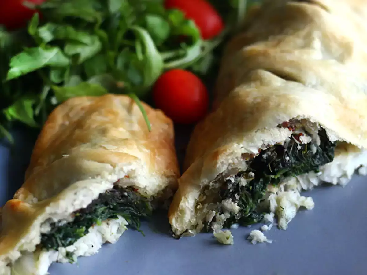 Recette Merlu en croûte aux épinards