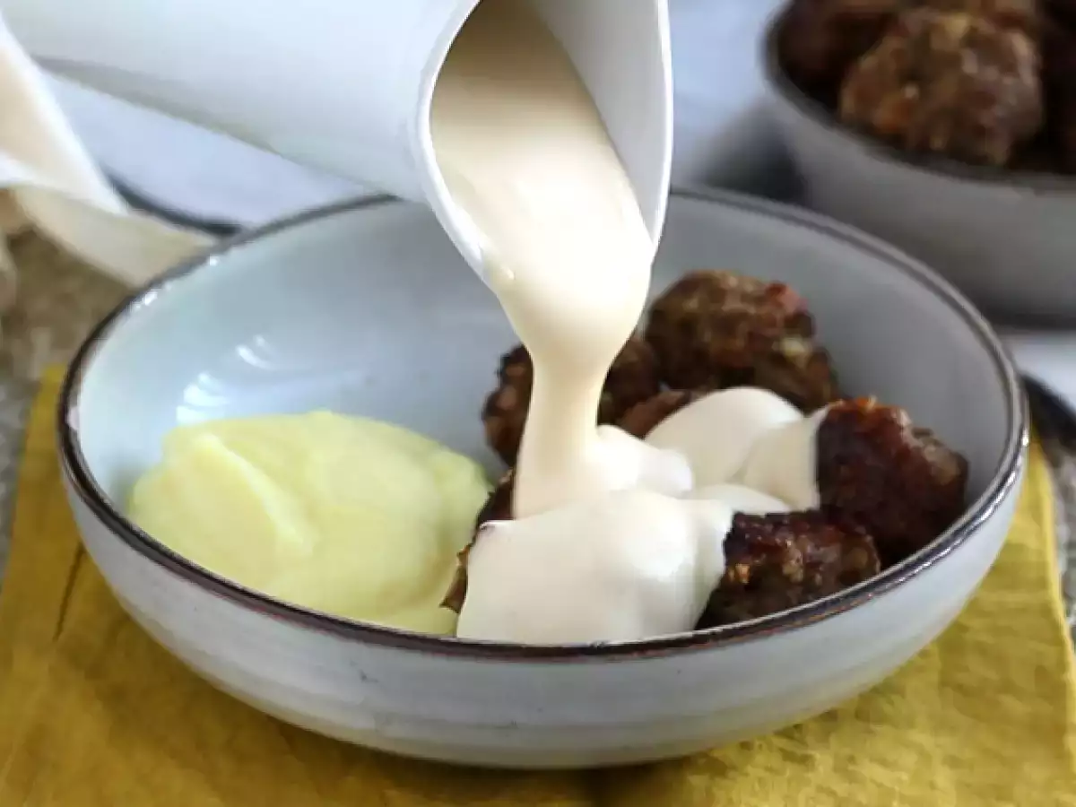 Recette Comment faire la sauce des boulettes ikea?