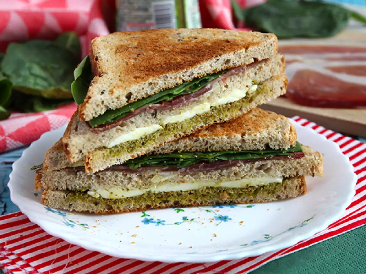 Recette Club sandwich à l'italienne